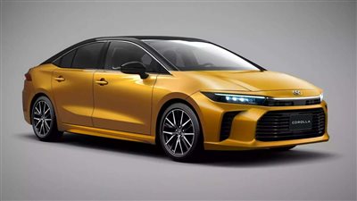 تعرف على الشكل الجديد لـ تويوتا كورولا 2025