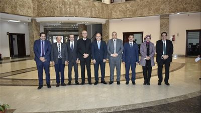 بعد صدور القرار الجمهوري، إنشاء جامعة سوهاج الأهلية (صور)