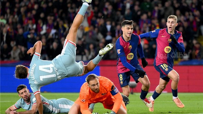 برشلونة وأتليتكو مدريد