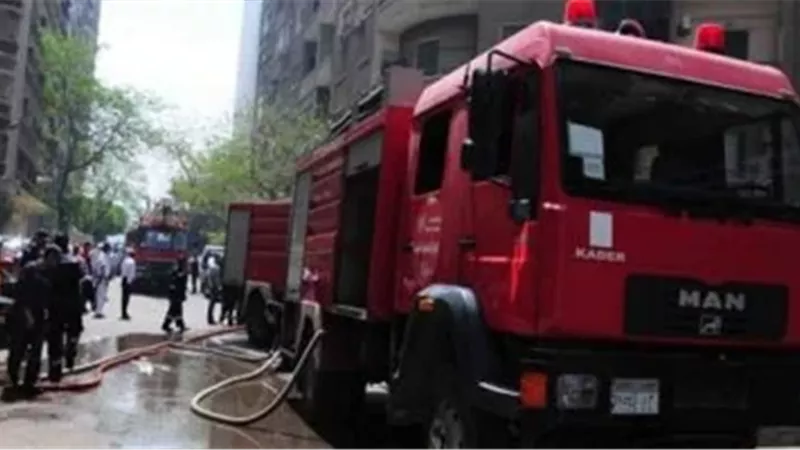 حريق داخل شقة سكنية