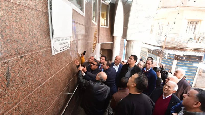 محافظ الدقهلية يفتتح مسجد النجار بالمنصورة