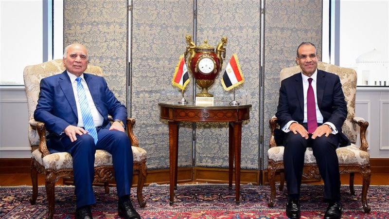 وزير الخارجية ونظيره العراقي