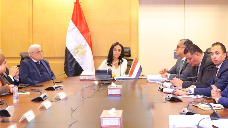 وزيرة التضامن الاجتماعي 