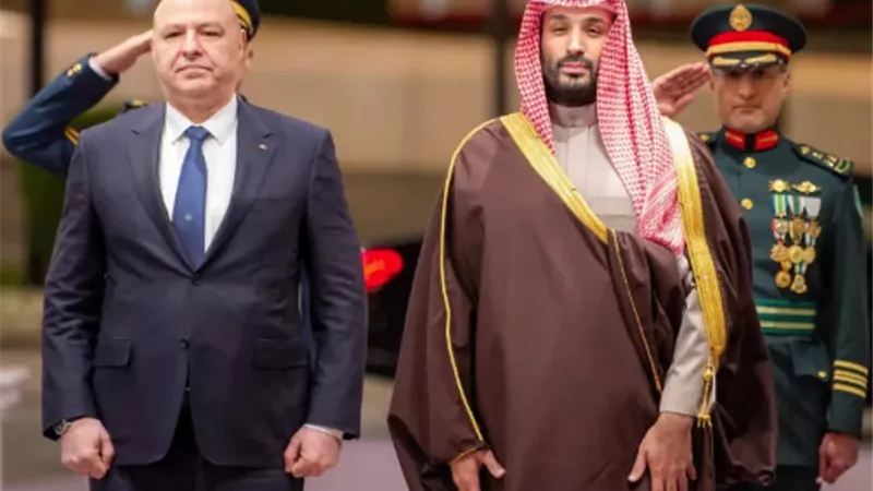 ولي العهد السعودي والرئيس اللبناني