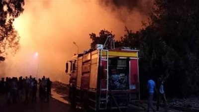 حريق هائل يلتهم كافيه لاعب الزمالك السابق بالقاهرة، اعرف التفاصيل