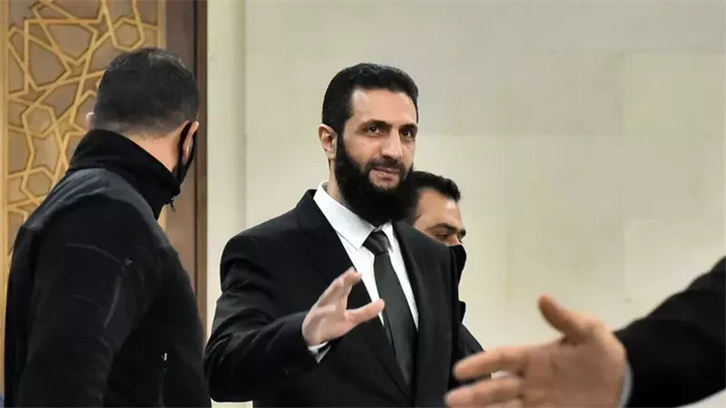 الرئيس السوري الإنتقالي أحمد الشرع