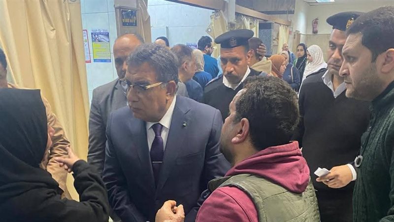 محافظ الدقهلية يقرر صرف مساعدات لمصابي حريق «فرن» المنصورة