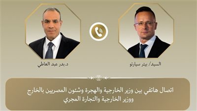 وزير الخارجية يبحث مع نظيره المجري سبل تعزيز العلاقات الثنائية