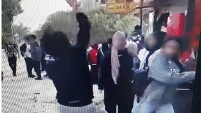 المتهم بمضايقة المارة فى الشارع