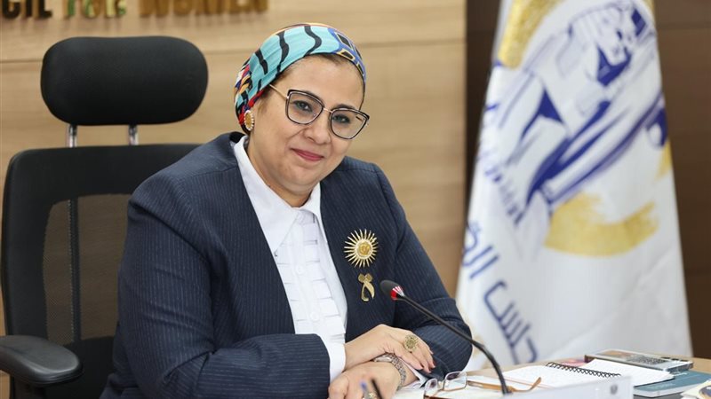 المستشارة أمل عمار رئيسة المجلس القومي للمرأة 