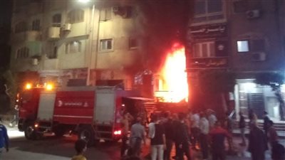 السيطرة على حريق التهم شقة سكنية بعقار في المريوطية
