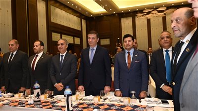 وزير الرياضة يشهد المؤتمر السنوي الرابع لجمعية رجال الأعمال المصريين الأفارقة