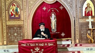 خلال عظة الأربعاء، البابا تواضروس يهنئ الأقباط بعيد الصليب