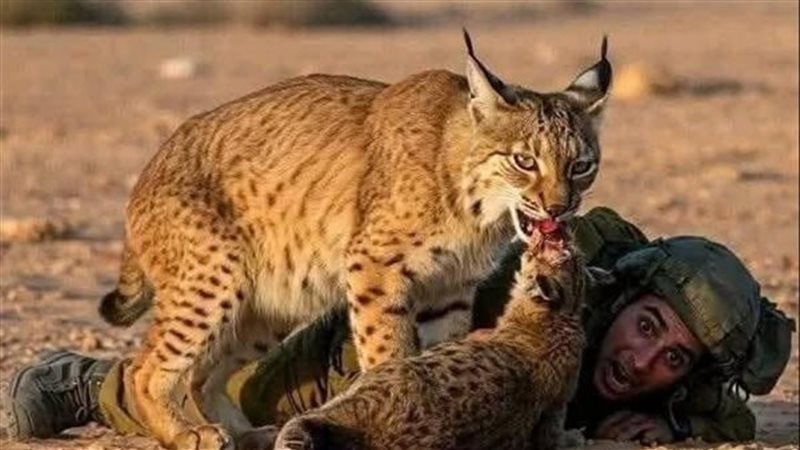 الوشق المصري ينقض على جندي اسرائيلي