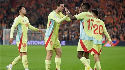 دوري الأمم الأوروبية.. إسبانيا تتقدم على هولندا بهدف في الشوط الأول 