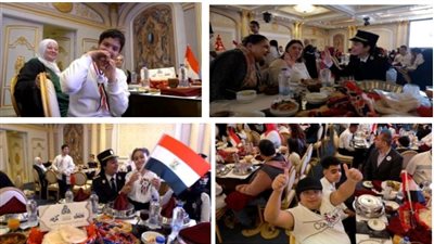 الداخلية تنظم حفل إفطار جماعى لعدد من ذوى القدرات الخاصة وذويهم بنادى الشرطة