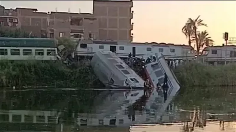 حادث قطار المنيا 