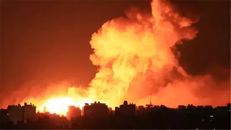 القصف الإسرائيلي على قطاع غزة ـ أرشيفية