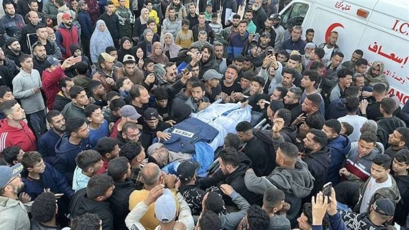 استشهاد الصحفي حسام شبات