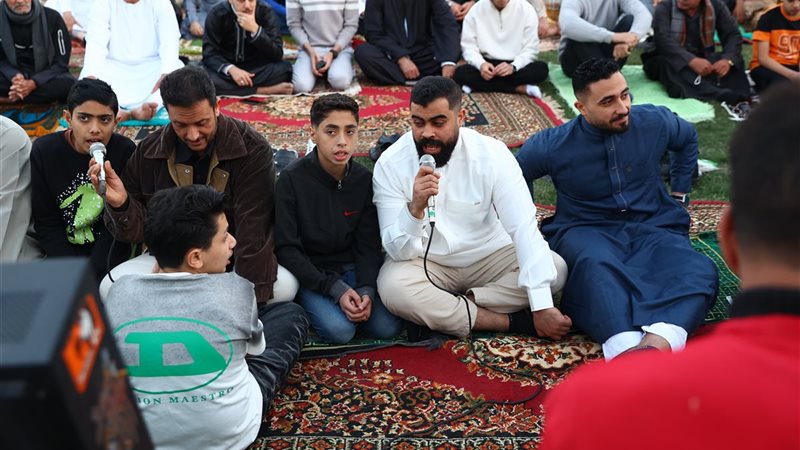 إحدى ساحات صلاة العيد