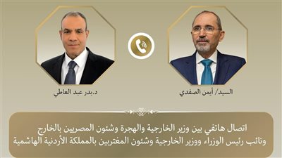 وزير الخارجية ونظيره الأردني يناقشان سبل التهدئة في قطاع غزة
