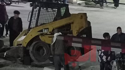 نجاة ركاب قطار من كارثة بعد اصطدامه بلودر متعطل في سمنود