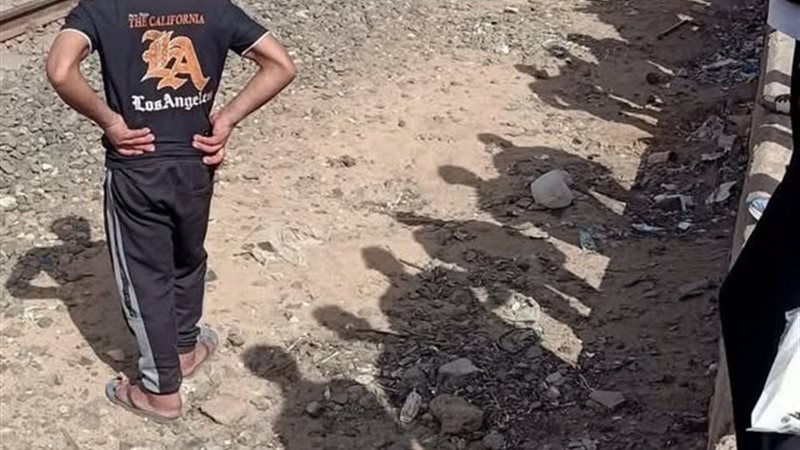 جانب من مكان الحادث 