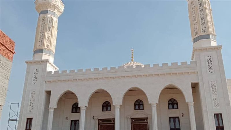 افتتاح مسجد النور بقرية عرب أبو عريضة بمركز الصف