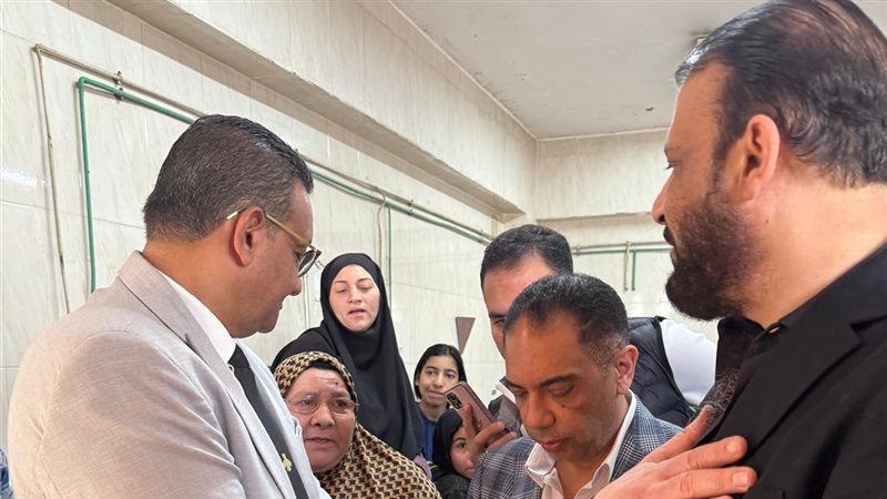 وفد من حزب مستقبل وطن بالغربية 