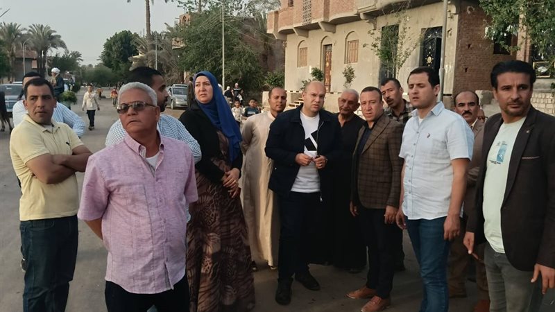 جولة نائب محافظ الجيزة بأطفيح
