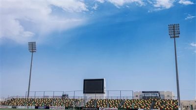 جاهزية ملعب شيخا ولد بيديا لاستقبال مباراة الأهلي والهلال السوداني 