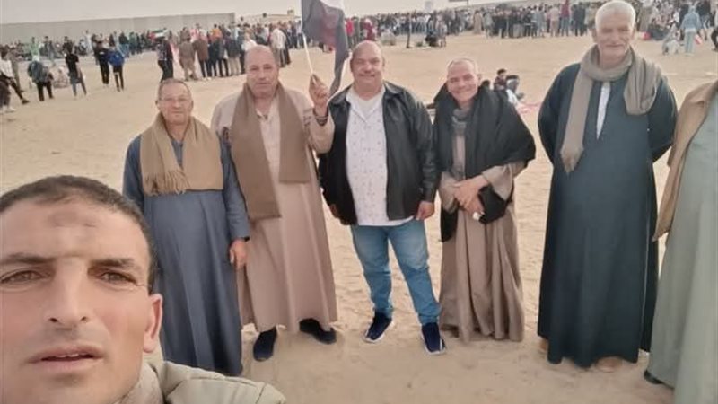 هتافات المصريين في العريش