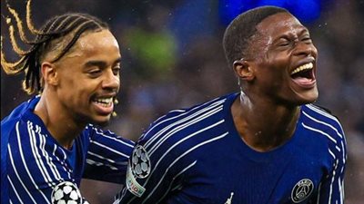 فرنسي بامتياز.. الشوط الأول ينتهي بتقدم باريس على أستون فيلا بدوري الأبطال