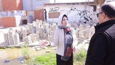 نائب محافظ دمياط توجه بسرعة الانتهاء من حديقة 