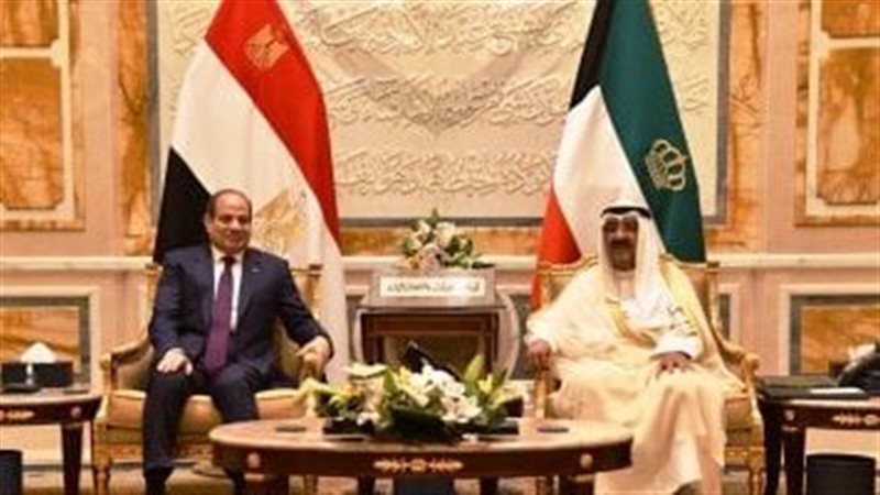 الرئيس السيسي وأمير الكويت