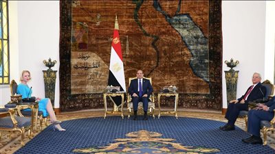 الرئيس السيسي يستقبل رئيسة الجمعية الوطنية لجمهورية سلوفينيا