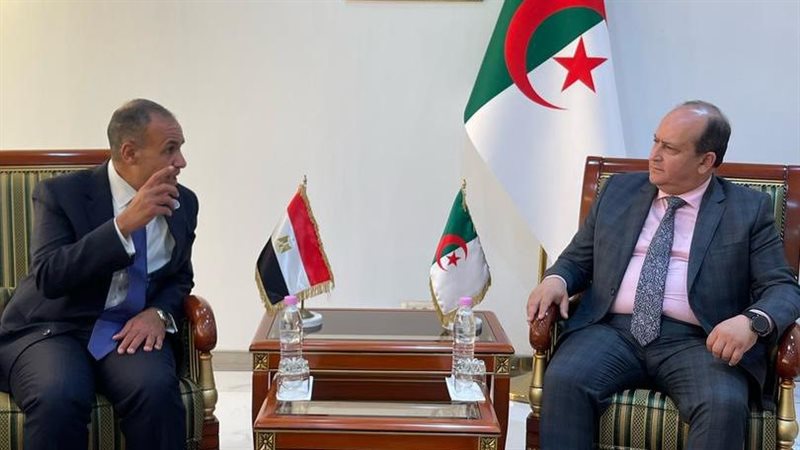 وزير الخارجية ووزير الصناعة الجزائري
