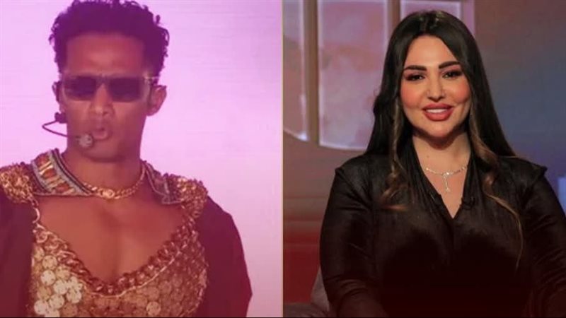 الإعلامية نهال طايل ومحمد رمضان
