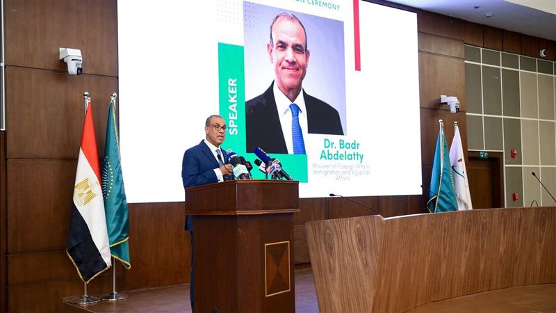 وزير الخارجية في افتتاح مقر وكالة الفضاء الإفريقية