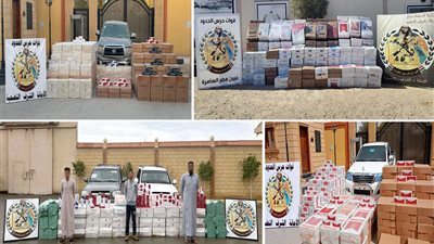 قوات حرس الحدود تكثف جهودها خلال الفترة الماضية على كافة الاتجاهات الاستراتيجية للدولة