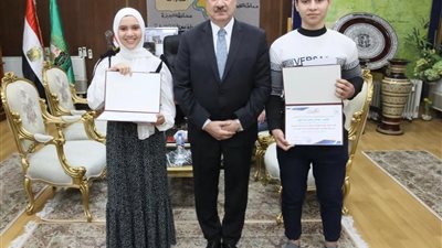 محافظ المنوفية يكرم الفائزين في مسابقة التربية والتعليم لحفظ القرآن الكريم