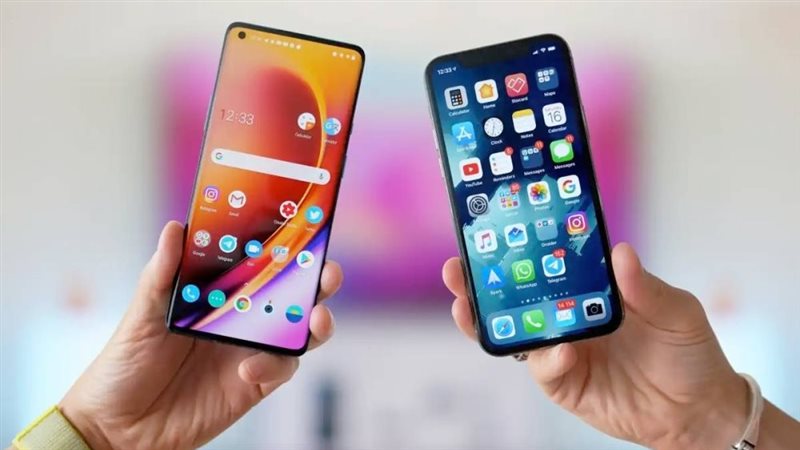 هواتف الأندرويد والآيفون 