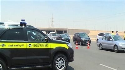 خدمات مرورية مكثفة تزامناً مع تنفيذ أعمال خط مياه بمحور حسب الله الكفراوي بالقاهرة