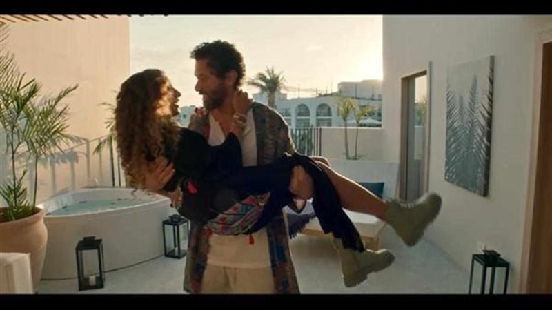 كريم عبد العزيز ودينا الشربيني 