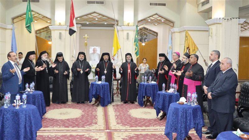 استقبال التعازي في انتقال بابا الفاتيكان 
