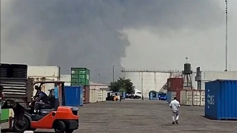 انفجار ميناء رجائي