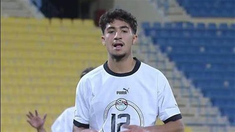 مؤمن شريف لاعب منتخب مصر