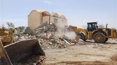 حملة مكبرة لإزالة التعديات على 10 أفدنة بـ