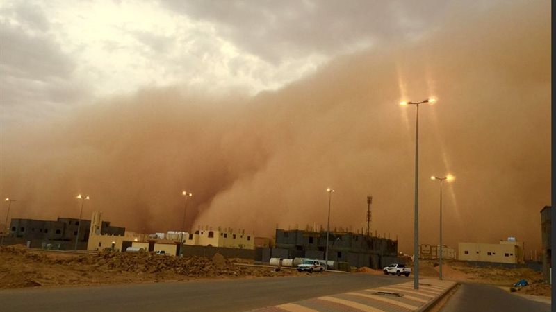 العواصف الترابية
