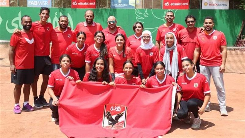 160 لاعبًا يشاركون في بطولة الأهلي الدولية للتنس